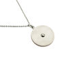 Picture of Silver Tone Anti-fatigue Health Magnetic Surgical Steel Pendant Necklace
