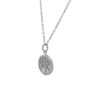 Picture of Blinking Tree of Life Round Pendant Necklace