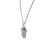 Picture of "Running for Dream" CZ Shoe Brass Necklace 
