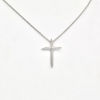 Picture of Tiny Cross with CZ Necklace