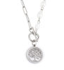 Picture of Tree of Life Pearl Necklace (Stainless Steel)