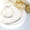 Picture of 925 Sterling Silver Free Style Beads w/ Freshwater Pearl Bracelet 