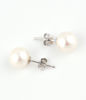 Picture of 925 Sterling Silver Classic Pearl Earrings (7 mm/9 mm)