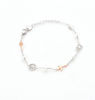 Picture of 925 Sterling Silver Multi Charms with Pearl Blessing Life Bracelet