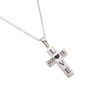 Picture of JM "God Is Love" Double Layer Cross Necklace