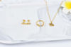 Picture of JM Amen with CZ Necklace (Stainless Steel)