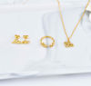 Picture of JM Amen with CZ Ear Stud (Stainless Steel)