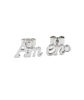 Picture of JM Amen with CZ Ear Stud (Stainless Steel)