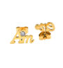 Picture of JM Amen with CZ Ear Stud (Stainless Steel)