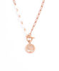 Picture of Tree of Life Steel w/ MOP & Pearl Necklace