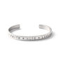 Picture of Steel with Bible Verse Blessing Cuff