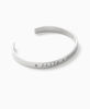 Picture of Steel with Bible Verse Blessing Cuff