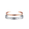 Picture of  "Shalom" Steel Bangle (5mm) 