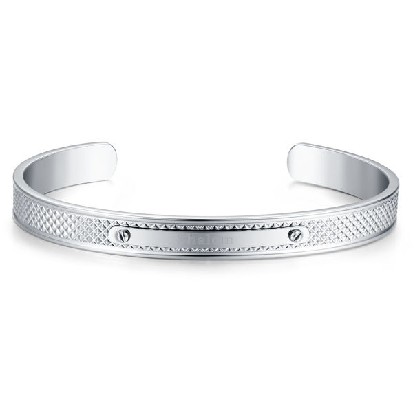 Picture of 「Shalom」 Bangle (Steel)