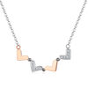 Picture of Better Together w/ Love 4-in-1 Cross Steel Necklace 