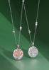 Picture of JM 925 Sterling Silver Mother-of-Pearl Tree of Life Necklace