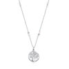 Picture of JM 925 Sterling Silver Mother-of-Pearl Tree of Life Necklace