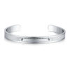 Picture of  "Shalom" Steel Bangle (5mm) 